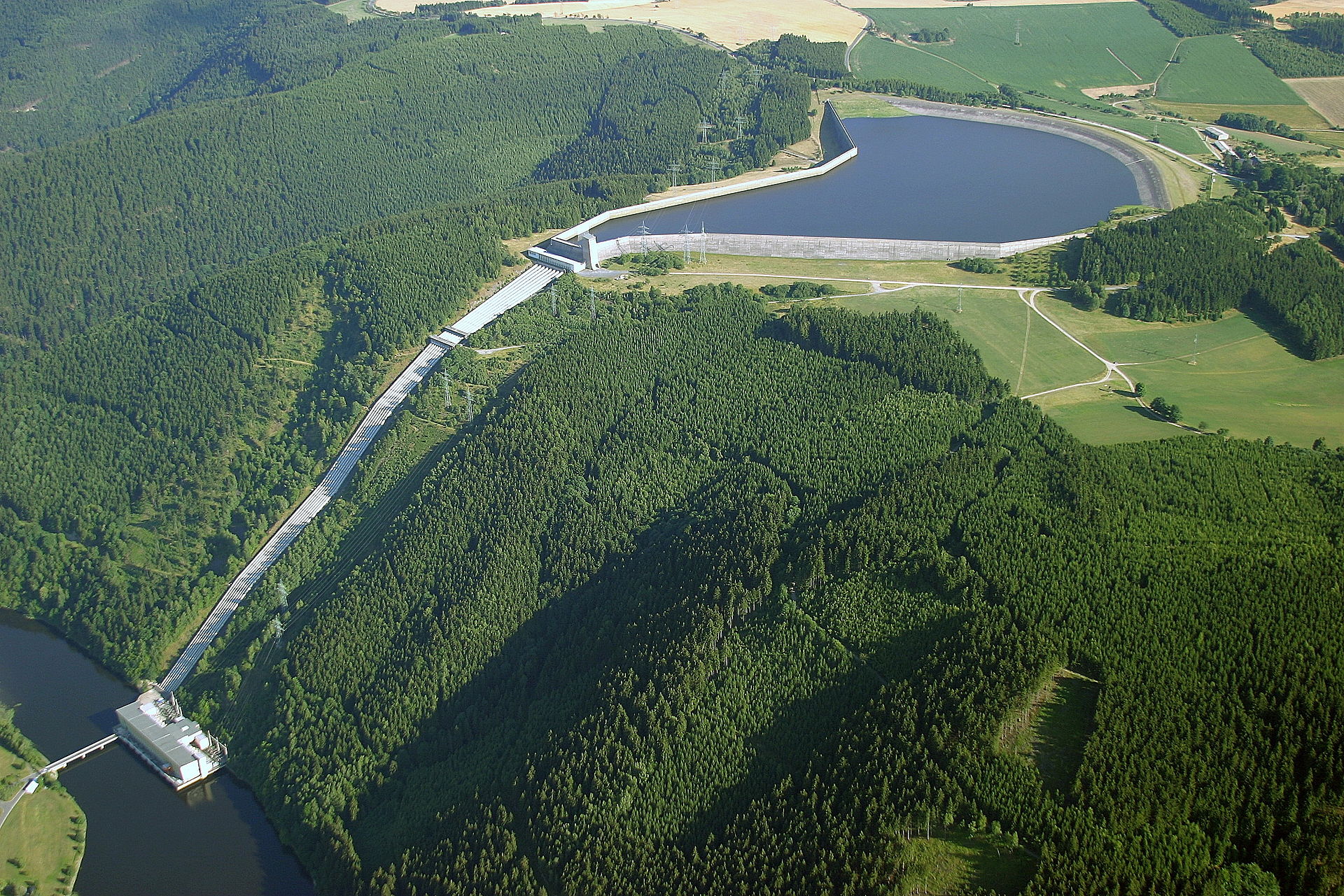 Pumped Hydroelectric Storage Plant